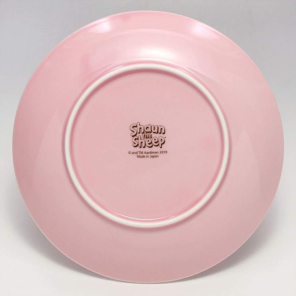 Aito "Shaun the Sheep" Plate, Timmy & Mummy, Approx. 17cm, Mino Ware, Made In Japan, 245015