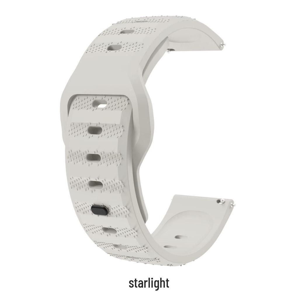 Compatible Silicone Dot Pattern Watch Strap for Samsung, Huawei, Huami, Garmin, and Mi Band