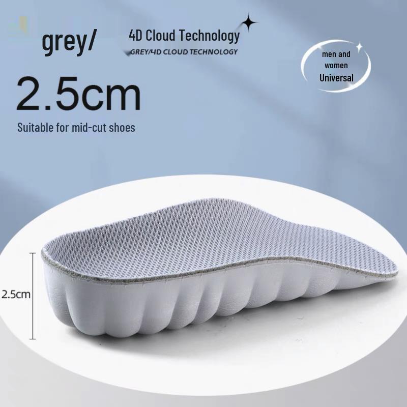 

Невидимые гелевые стельки для увеличения роста - Дышащие, удобные, амортизирующие и обрезаемые по размеру.