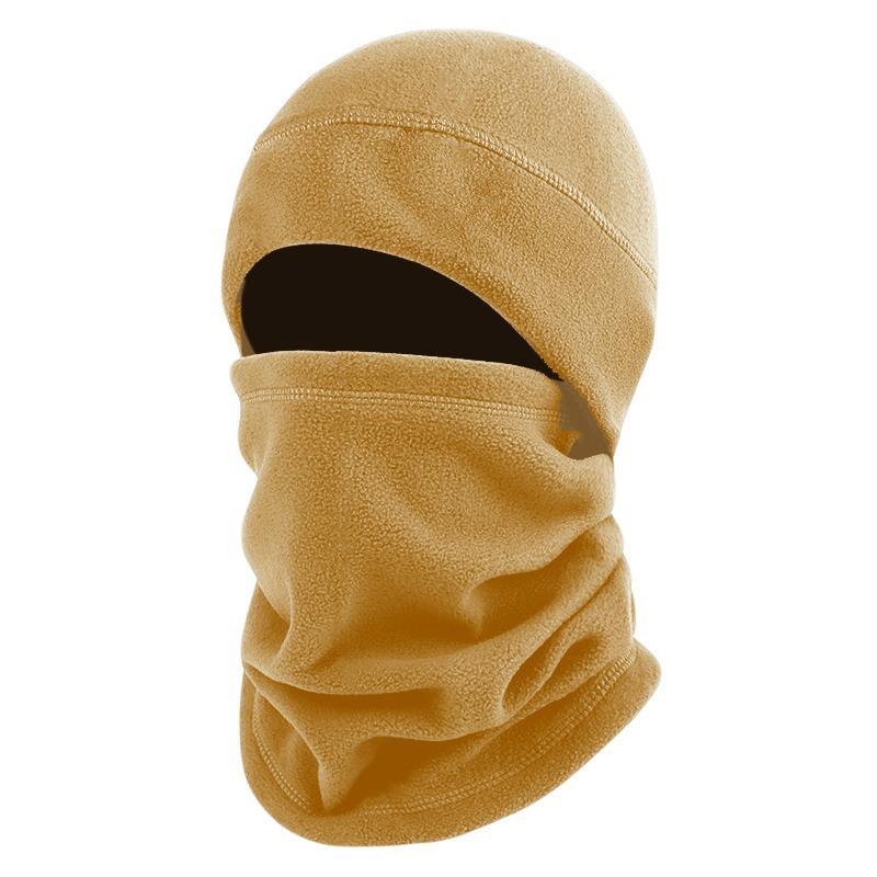 Winter and autumn warm fleece hat for outdoor skiing, cycling, windproof and cold-resistant downy fleece small hat, suitable for running.