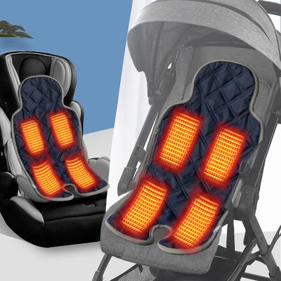 USB Heated Cushion For Baby Stroller And Child Safety Seat Smart Heating Pad Infant Seat Cushion
