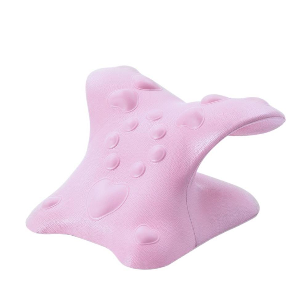 C-shaped Neck Stretcher Pillow Magnetic Muscle Relax Shoulder Relaxer Spine Correction Pain Relief Cervical Pillow TMJ Relief