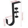 4PCS Heavy Duty Metal Hooks Festival Ornament Hangers For Hanging Christmas Lights Wreaths And Ornament Secure Holders