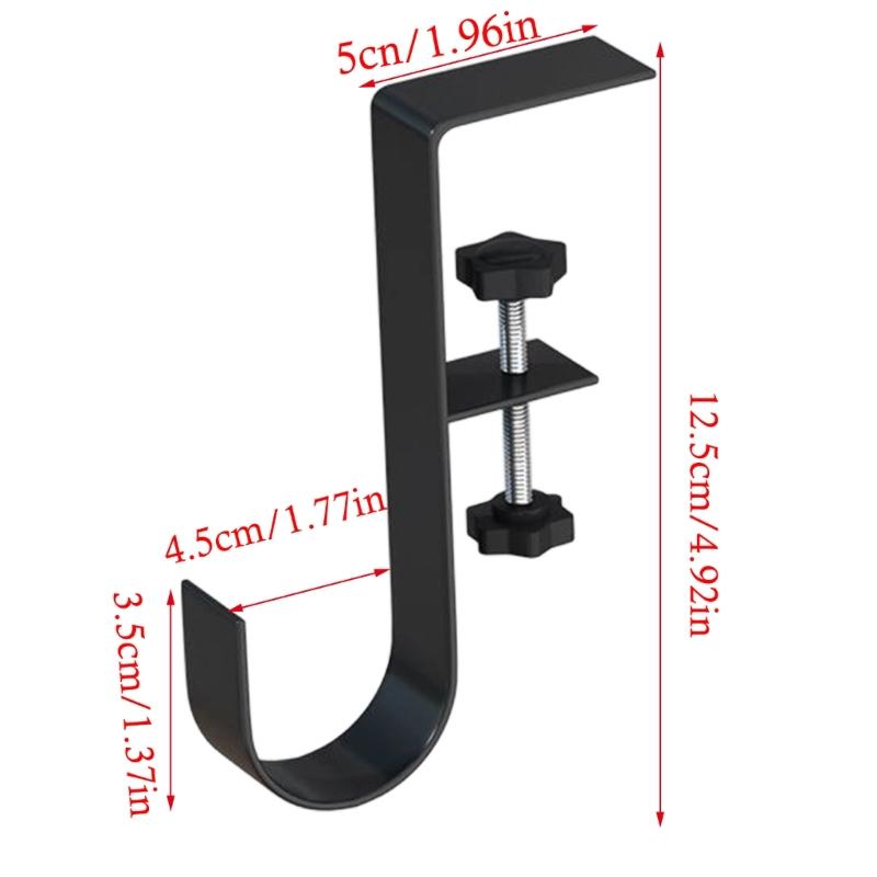 4PCS Heavy Duty Metal Hooks Festival Ornament Hangers For Hanging Christmas Lights Wreaths And Ornament Secure Holders