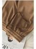 High-Waist Elastic Tweed Wool Pants - Autumn/Winter Women's Wide-Leg Straight Cut with Soft Drape