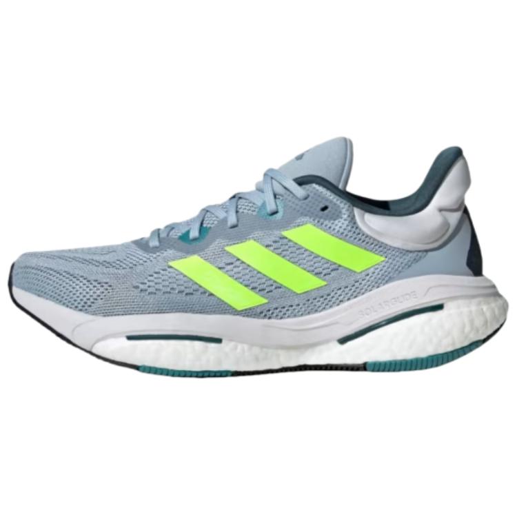 Adidas Solar Glide 6 Trendy Non-Slip Durable Low-Top Running Shoes Men Running Shoes Gray IE6799
