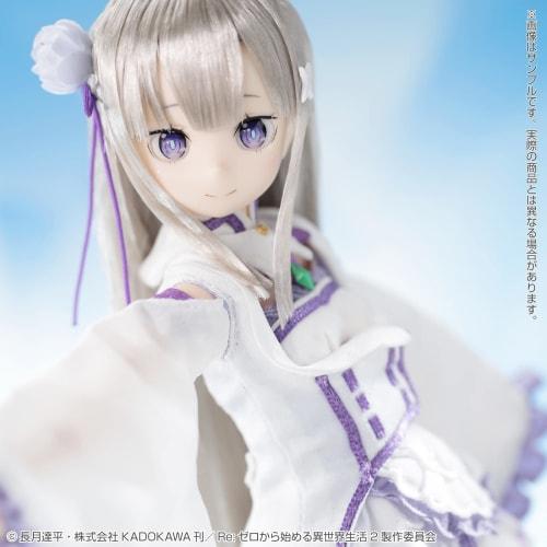 Azone International 1/6 Scale Pureneemo Character Series 143 "Re:ZERO -Starting Life in Another World-" Emilia, Approximately 26cm Tall, Soft Vinyl