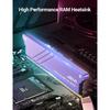 JEYI Memory RAM Heatsink With Thermal Pads, Desktop RAM Cooler DDR Radiation Dissipate for PC DIY DDR2 DDR3 DDR4 DDR5