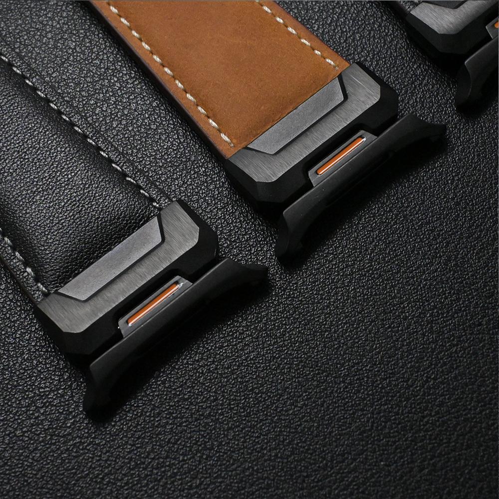 Leather Business Band For Samsung Galaxy Ultra Watch 47mm Quick Fit Strap Correa For SAMSUNG GALAXY ULTRA 7 47MM Luxury Bracelet