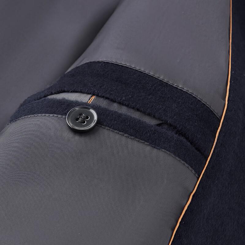 Shanshan Men's Cashmere Silk Blend Wool Jacket