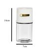 1pcs Glass Quantitative Seasoning Jar, Press-Type Salt Control Bottle, Kitchen Household Seasoning Can, Sealed Salt Jar