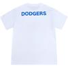 New Era Classic LA Print Summer American Short Sleeve T-Shirt Unisex Tops White 12354508