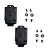 1/2Set Tactically Knife Holster Back Clip 360 Degree Rotating K Sheath Back Clip Belt Clip with Screws Easy To Carry