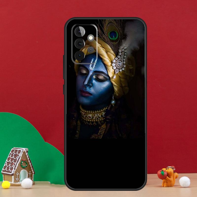 Indian God Lord Krishna Case For Samsung Galaxy A56 A33 A13 A36 A23 A52 A32 A12 A54 A34 A14 A16 A53 A15 A35 A55 A17