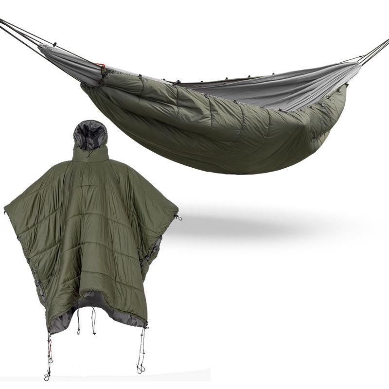 Multi-Purpose Outdoor Warm Cloak for Camping, Hiking & Hammocking