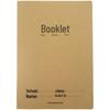 Lined Stitch-Bound Kraft Paper Notebook for Students (Paperback, 16K Large Size)