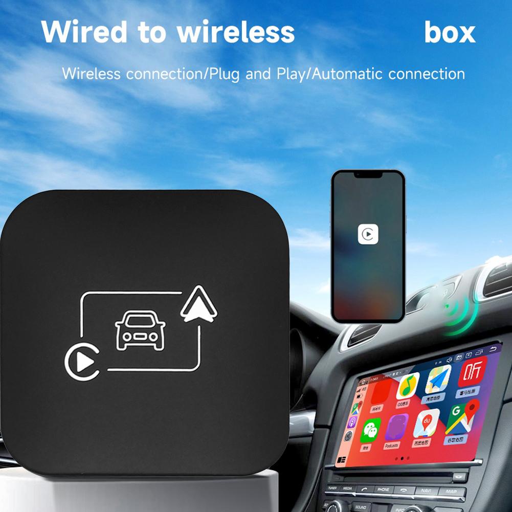 Wireless CarPlay Android Auto Mini AI Box BT WiFi AI Box Adapter Auto Connect Android 11+ System for Wired CarPlay Android Cars