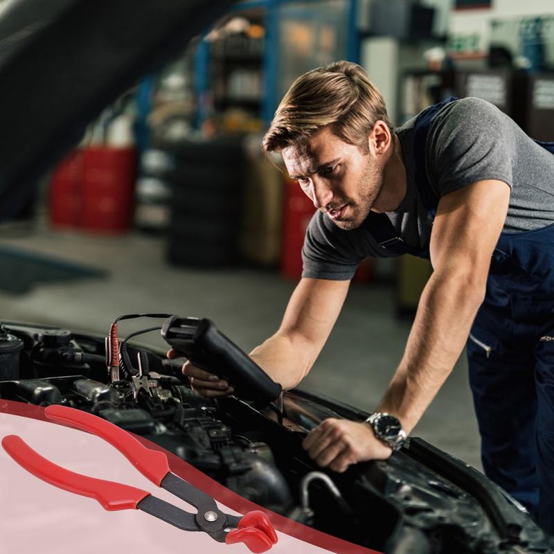 High Voltage Cylinder Cable Removal Clamp High Strength Wire Removal Pliers Comfortable Grip Cable Removal Clamp For Cars Or