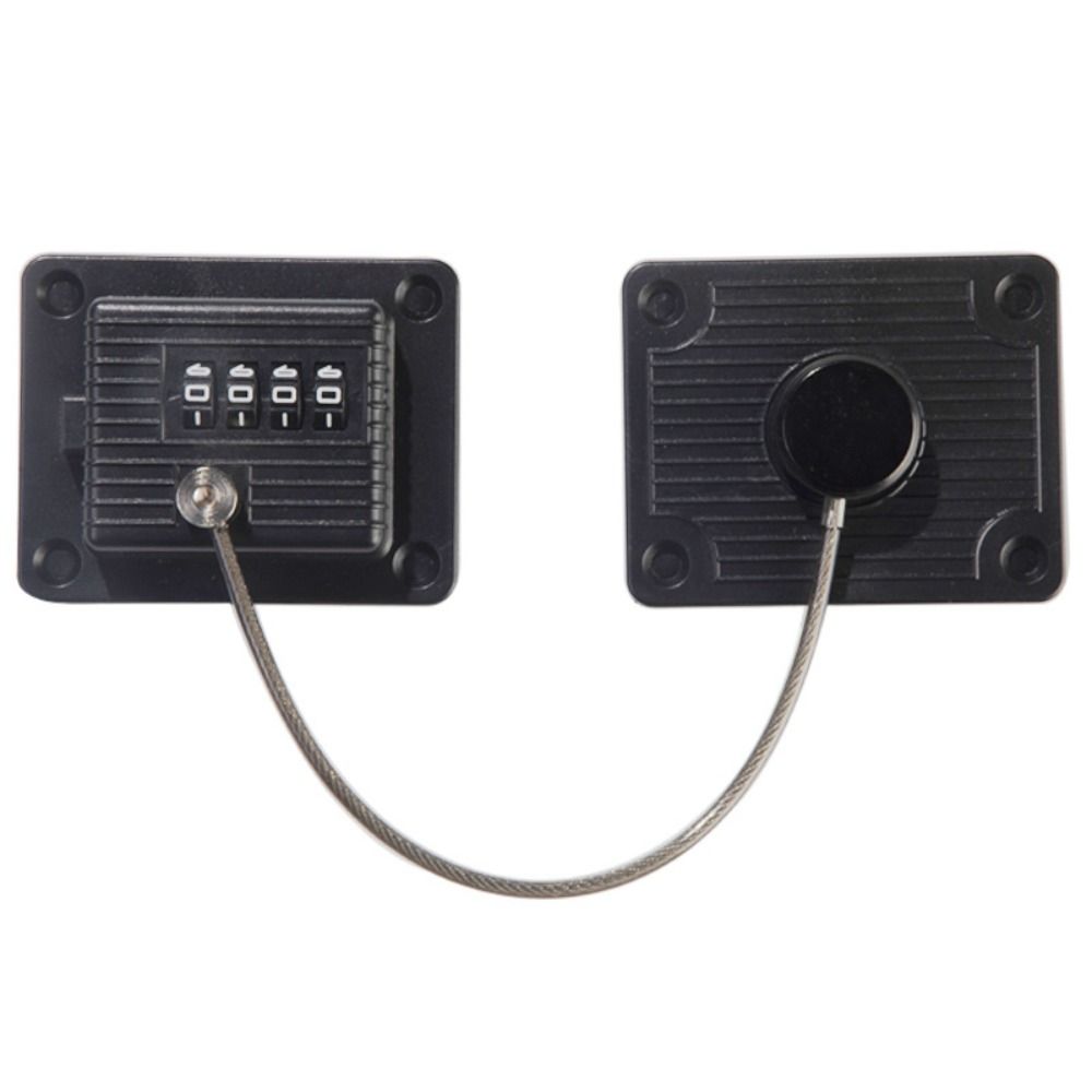 No Drilling Refrigerator Door Coded Lock Adjustable Cabinet Lock  for Home