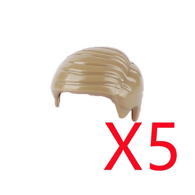 

MOC Городские строительные блоки Фигурка Аксессуары для одежды Длинные волосы Короткий стиль Мини-кирпичик Совместимые игрушки Подарок Сделай сам Часть тела K068