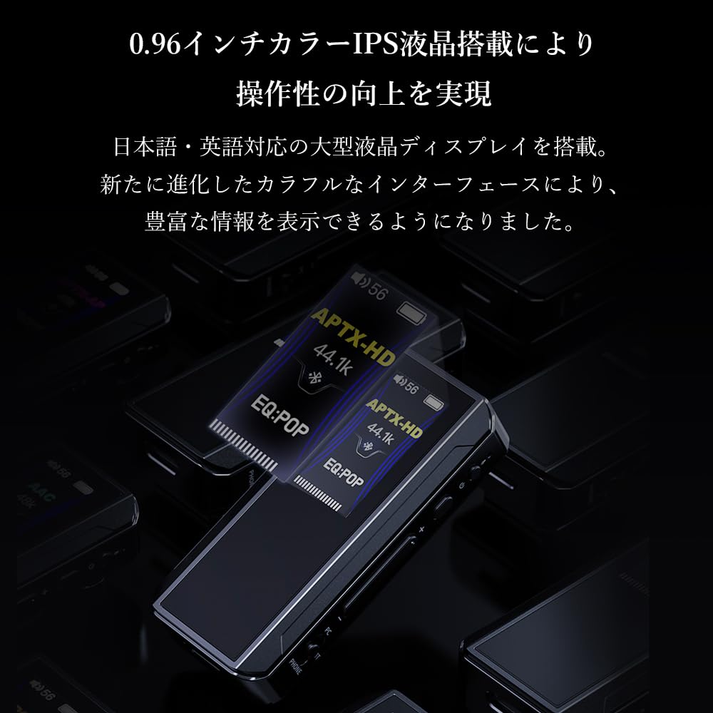 FIIO BTR13 Blue Bluetooth DAC Amplifier with QCC5125 Hi-Res Global PEQ, LDAC, aptX, 3.5mm4.4mm Balanced