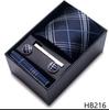 Men's Formal Business Jacquard Tie Gift Box Set