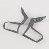 Cornice Decorativa Pulsante Trim Volante Auto Copertura Adesivo in Plastica ABS Accessorio Interno Per Mitsubishi Outlander -2024