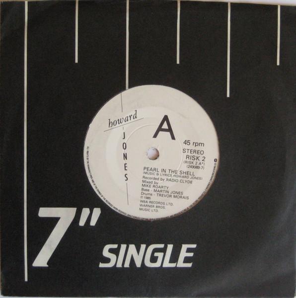 

7inch Record HOWARD JONES Pearl In The Shell RISK2 WEA 1985 UK Dance Electronica Used