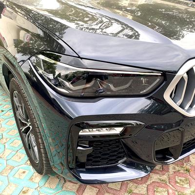2 buc ABS lucios faruri Evil Sprâncene pleoape pentru BMW F15 F16 G05 G06 X5 X6 25d 30d 40e M50i M450d x-Drive 2013-2022