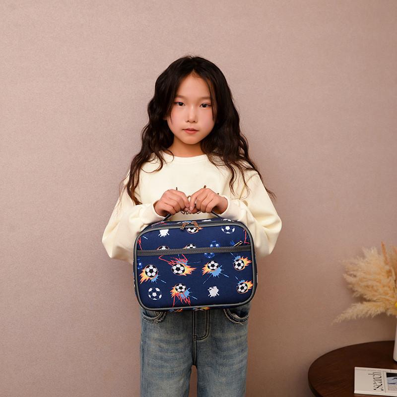 Cartoon Student Adorable Food Bag Lightweight Material Protective Features Kids