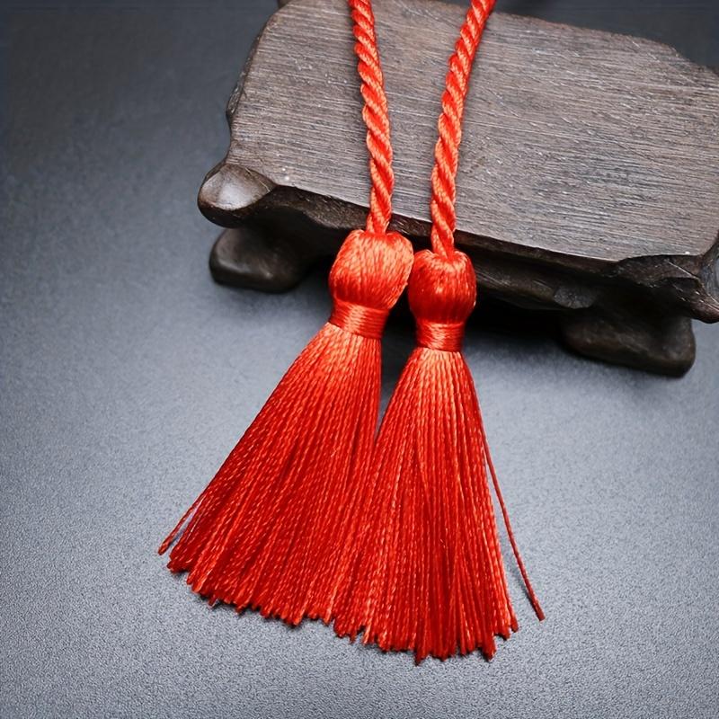 1 pièce Gland de rideau à double extrémité - Frange élégante en polyester argenté pour rideaux, mariages, décoration de fête Garniture de rideau, Décor de frange