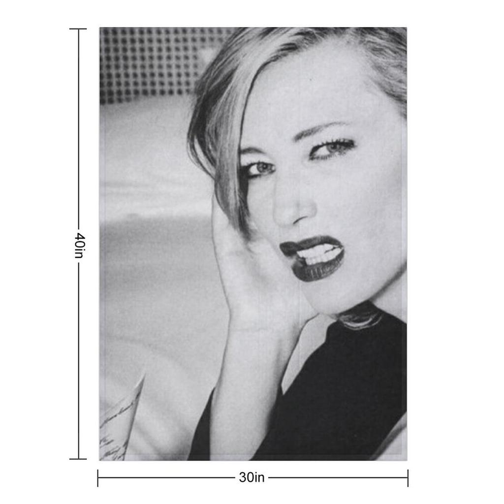 Cate Blanchett photoshoot Throw Blanket Soft Beds Vintage Thin Luxury Designer Blankets