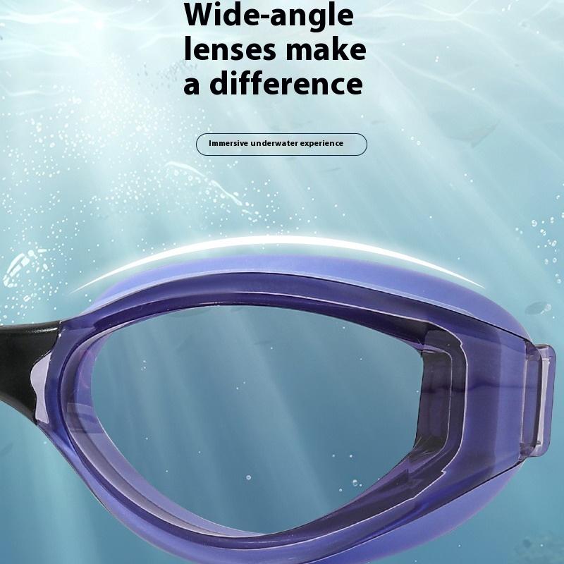 1Pc Unisex Professional Swimming Goggles With Box Waterproof Anti-Fog Swim Goggles For Adults Men Women