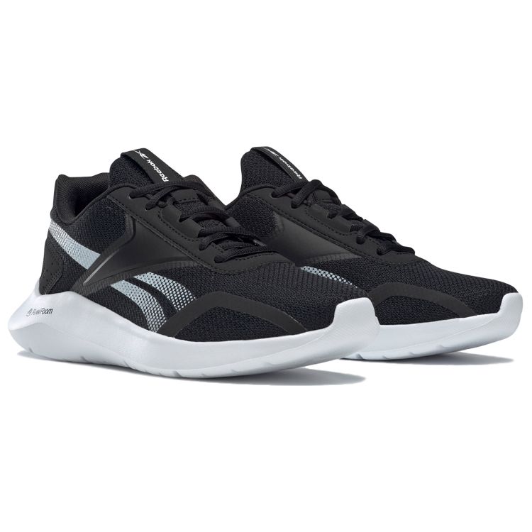Reebok Energylux 2.0 Daily Mesh Cushioning Breathable Low-Top Marathon Running Shoes Women Sneaker Black White FW8684