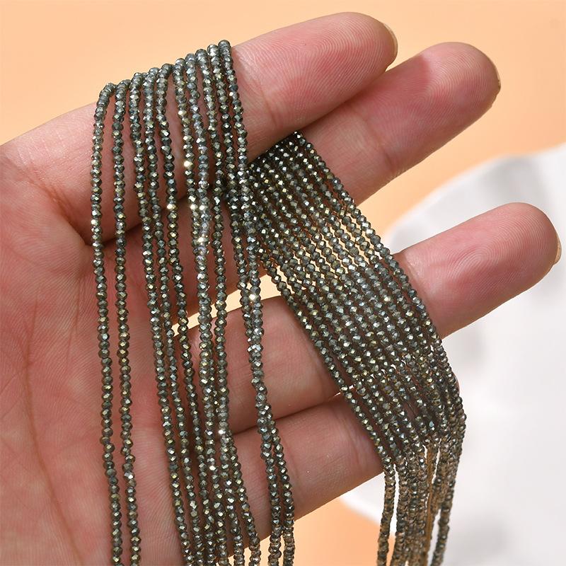 10Strands Faceted Beads 3mm Plated Color Isolation Beads For Jewelry Making DIY Necklace Bracelet Earrings Accessory