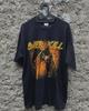Overkill Rock Band Short Sleeve Black Retro Shirt Unisex T-Shirt