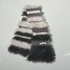 New thickened warm women's high-end fashion knitted wool scarf autumn and winter atmosphere scarf