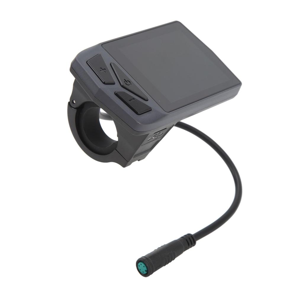 Bafang Electric Bike Display Control Panel with Waterproof Connector for BBS01, BBS02, and BBSHD Mid Motor