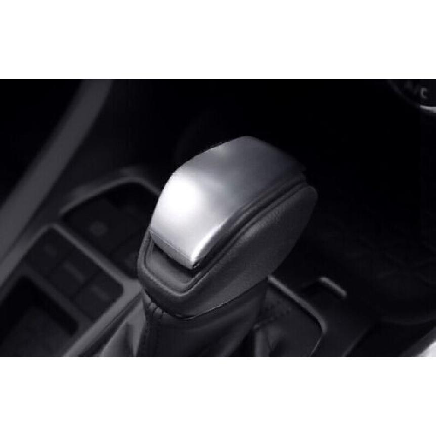 Silver Titanium Cover Trim Console Gear Shift Knob For Toyota Highlander 2020-23