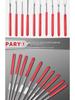 Diamond File Set: Fine Steel Metal Alloy Assorted Files