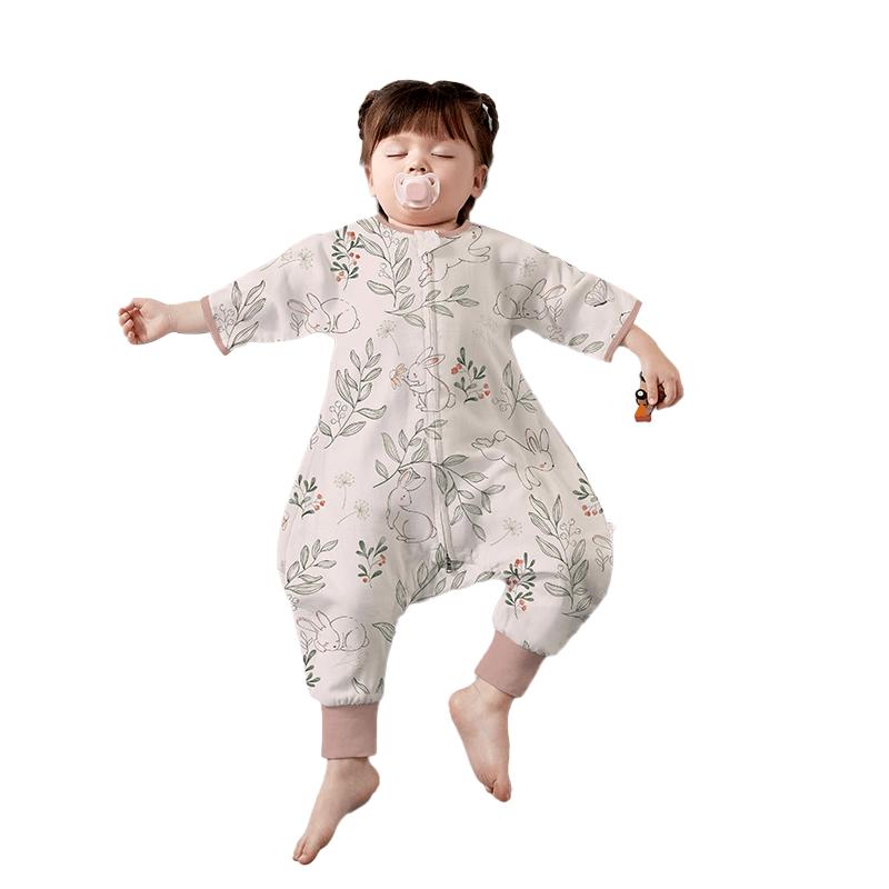 Kidsneed Bamboo Cotton Split-Leg Baby Sleep Sack M (80-95cm)