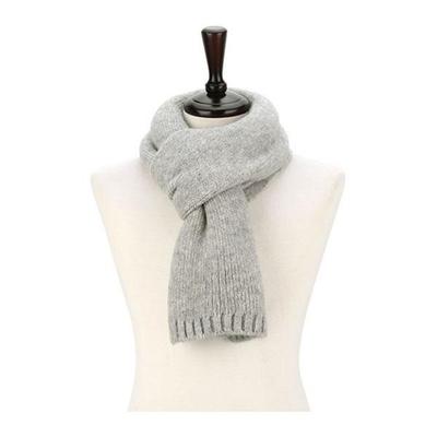 Believers Men's Winter Wool Blend Plain Scarf BNM139