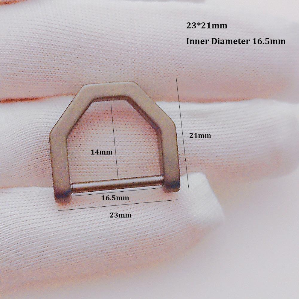 

Titanium Alloy Carabiner Buckles Horseshoes Shackle Key Ring High Quality Keychain Hook EDC Tool 23*21mm