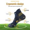 Men's Thickened Non-Slip Athletic Socks for Running, Short Fitness, and Badminton