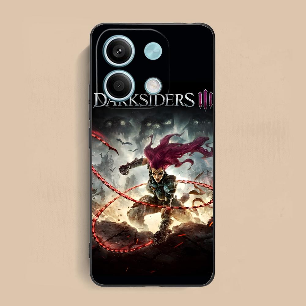 Game Darksiders Mobile Phone Case for Xiaomi Redmi Note 14 13 12 11 S Pro Plus 4G 5G Colorful Printing Cover Cover Luxury Pretty