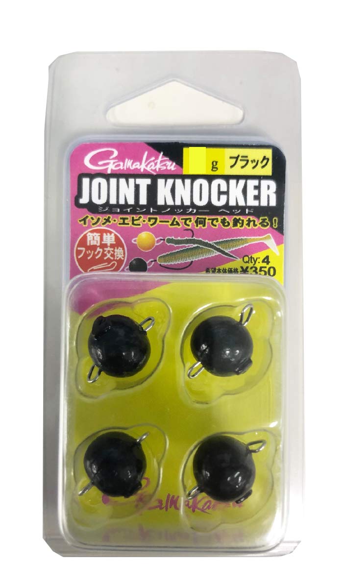 Gamakatsu Joint Knocker Head Black 7G. 7G чёрный