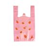 50Pcs Hand-carrying Shopping Packaging Bag Wedding Birthday Party Candy Gift Vest Bags Cute Fruit Packaging Bag Festive Supplies