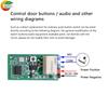Mini Wireless Remote Control Switch 433MHz for LED Lights Small Switch Controller for DIY Home Appliance and Lighting