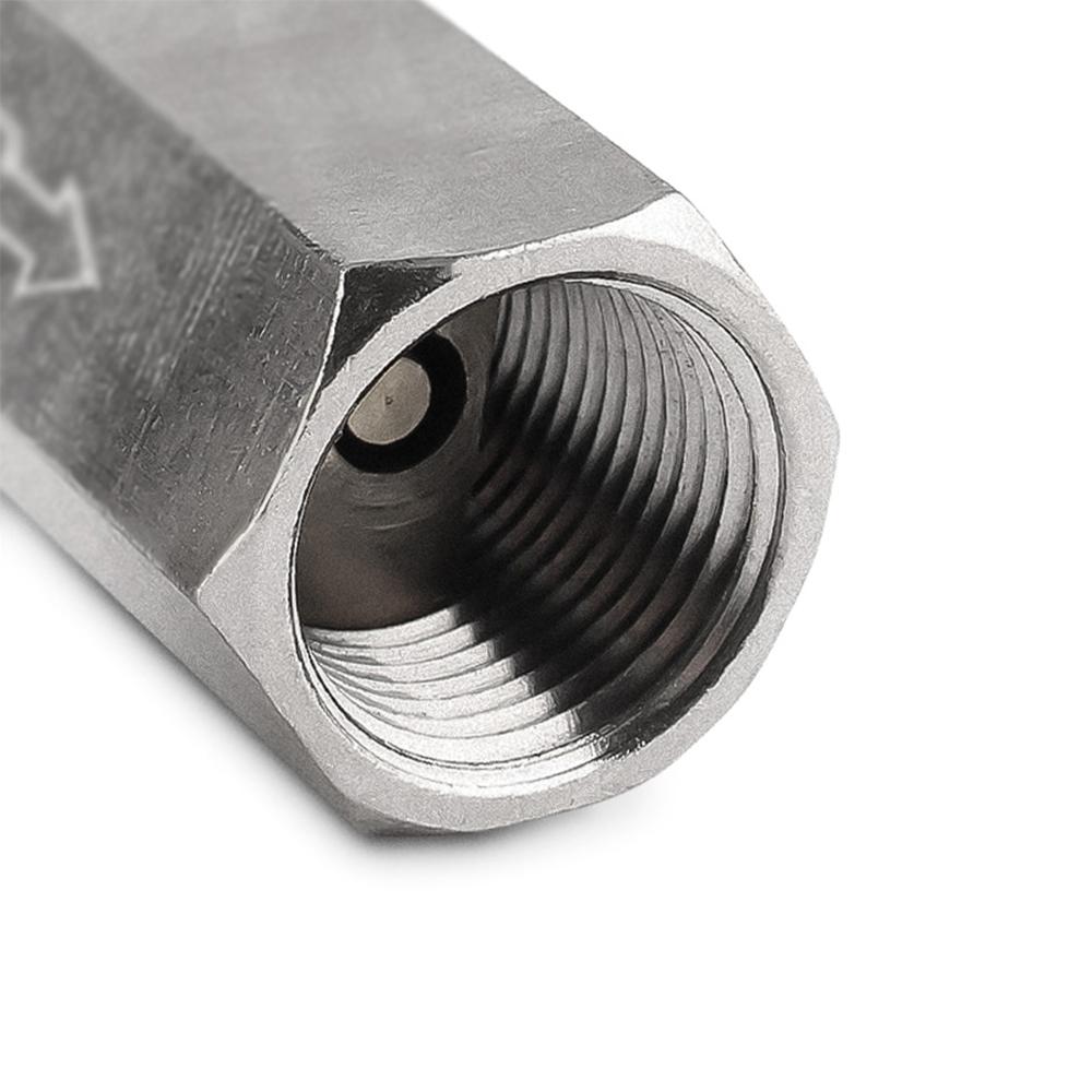 1 Pezzo Valvola di Ritegno Pneumatica Valvola di Controllo Valvola Aria 1/8 1/4 3/8 1/2 3/4BSP filettatura interna in ottone valvola di ritegno pneumatica unidirezionale