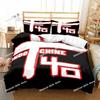 Set Biancheria da Letto con Stampa 3D Logo Roccia Indocina Matrimoniale Singolo King Copripiumino Piumone Federa Bambini Bambine Adulti Camera da Letto